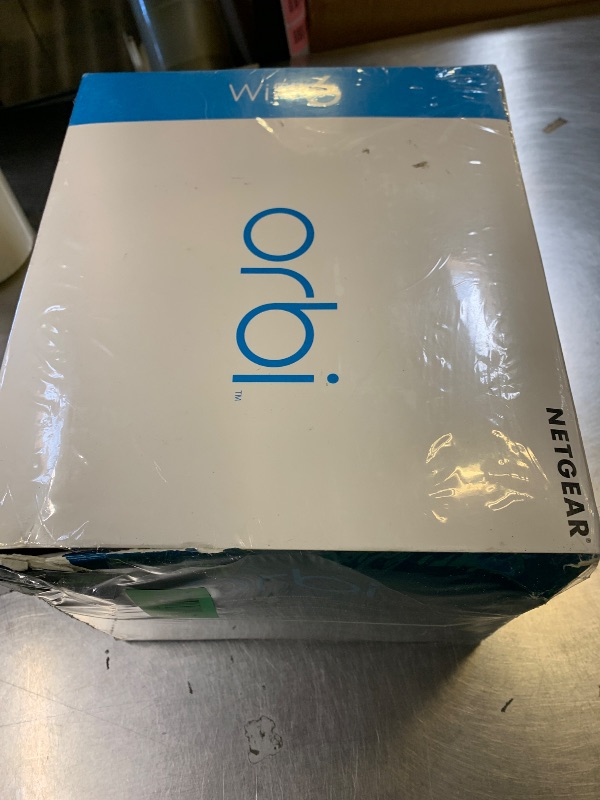 Photo 1 of NETGEAR Orbi Whole Home Tri-Band WiFi 6 Mesh Network System (RBK852) – Router with 1 Satellite Extender -Security Features - Coverage Up to 5,000 sq. ft., 100 Devices - AX6000 (Up to 6Gbps)