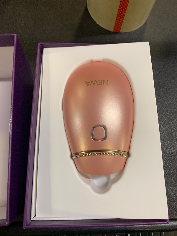 Photo 1 of NEWA Wrinkle Reduction Device Skincare Tool for Facial Tightening. Boosts Collagen, Reduces Wrinkles. with 1 Gel Supply (Pink)