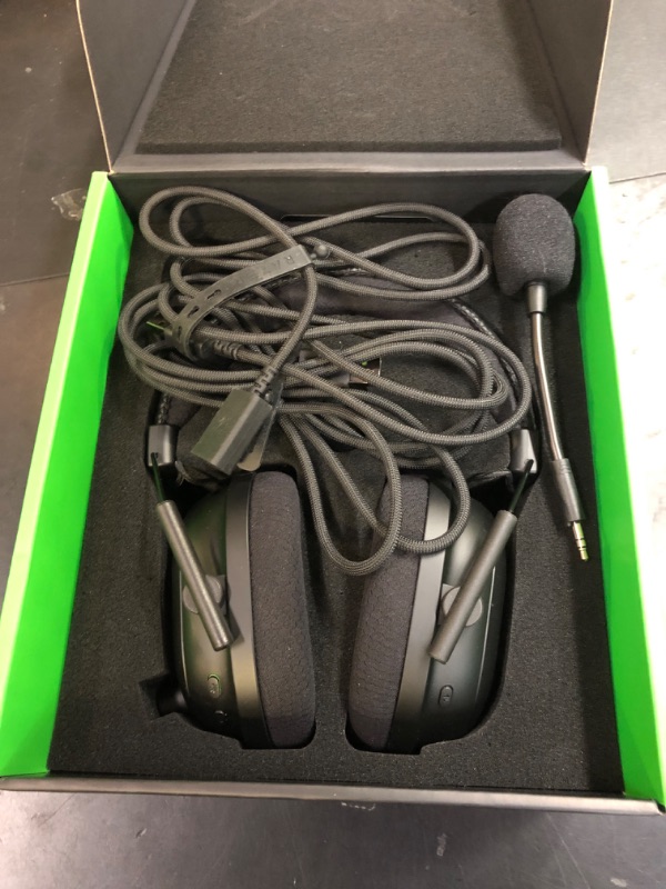 Photo 1 of Razer BlackShark V2 Pro Wireless Gaming Headset: Super Wideband Mic - Pro Tuned FPS Profiles - 50mm Drivers - Plush Noise Isolating Earcups - 70 Hr Battery - Bluetooth - for PC, PS5, Switch 2 - Black
