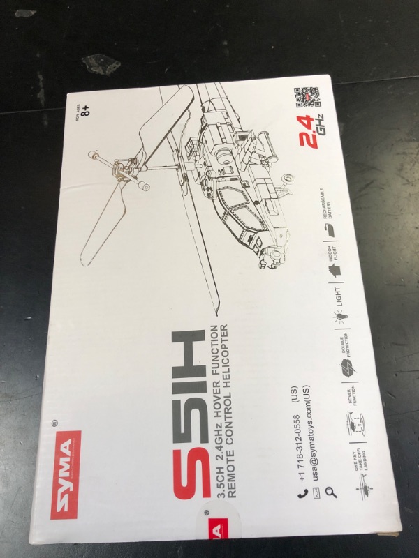 Photo 1 of SYMA RC Helicopters, S51H Remote Control Helicopter 2.4GHz Military Army Toys for Boys Girls Kids with Altitude Hold, One Key Take Off/Landing, LED Light, Low Battery Reminder