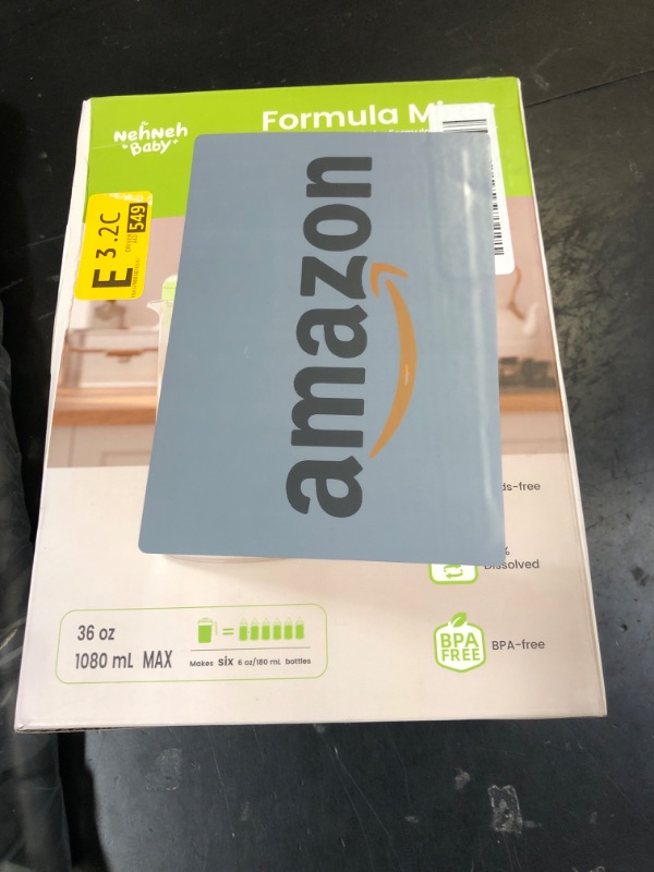 Photo 1 of Electric Formula Pitcher, 36 oz Baby Formula Mixing Pitcher, Automatic Baby Formula Mixer, Bidirectional Stirring Breastmilk Pitcher, Locking Lid Smooth Formula Maker Milk Storage for Fridge?Green)