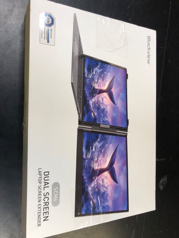 Photo 1 of InnoView 15.6" FHD 100Hz 100% sRGB Dual Monitor with 15.6 Inch FHD 1080P Standard HDMI USB C Second External Monitor for Laptop