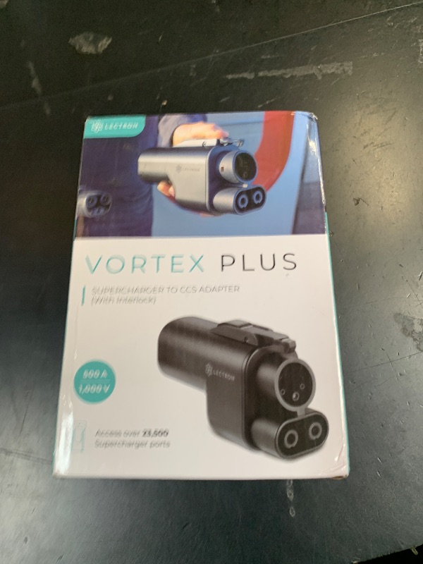Photo 1 of Lectron NACS to CCS Electric Vehicle Adapter with Interlock - (500A/1,000V) - Compatible with Tesla Superchargers - CCS1 EV Fast Charging with Vortex Plus [Check Automaker for Compatibility] - UL 2252