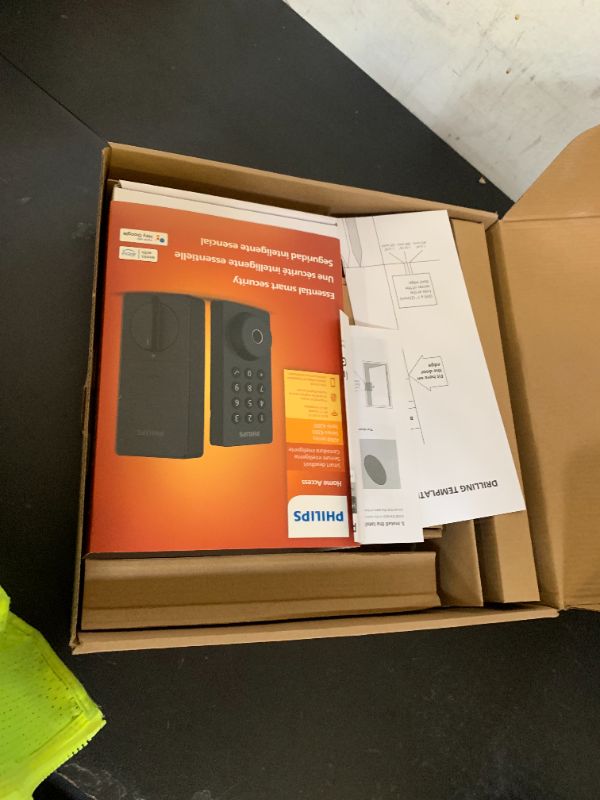 Photo 1 of Philips Wi-Fi Smart Door Lock with Handle Set, Keypad Deadbolt for Front Door, Fingerprint Keyless Entry Door Lock with App Remote Control, IP53 Waterproof, Auto Lock, Security Easy Installation