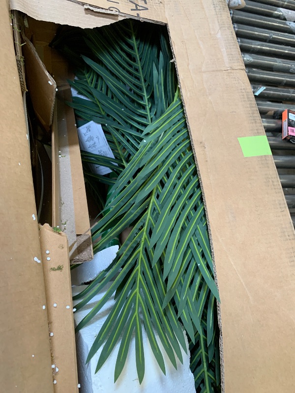 Photo 1 of Realead Olive Trees Artificial Indoor - 8FT Tall Faux Olive Tree with 18in Exquisite Planter - Large Fake Olive Tree with Natural Trunk and Lifelike Leaves for Large Spaces & Elegant Home Office Decor