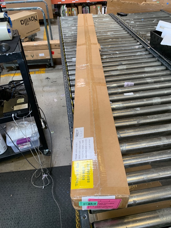 Photo 1 of kadision 8FT LED Linear Light, 100W 13000lm 3000K/4000K/5000K Selectable, 0-10V Dimmable Suspended Linear Light Fixture for Office Retail Showroom, ETL-Listed 2-Pack