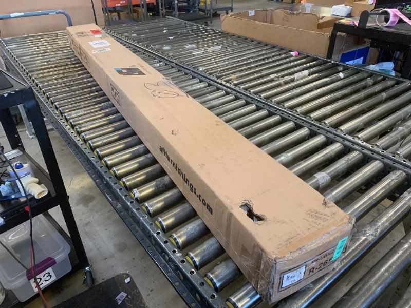 Photo 1 of AFI Nantucket King Solid Wood Platform Bed with Footboard & Storage Drawers in Walnut