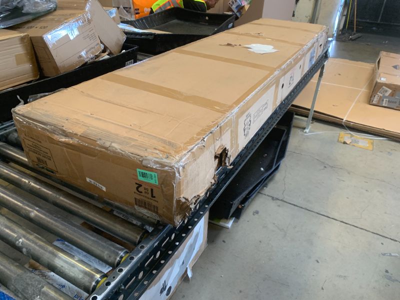 Photo 1 of Backyard Discovery Mount Mckinley Cedar Wood Swing Set with Wave Slide, Play Deck, Double Rock Wall, Rope Ladder, Web Swing, Belt Swings, Toy Telescope, Steering Wheel, Sandbox Area, Outdoor Playset