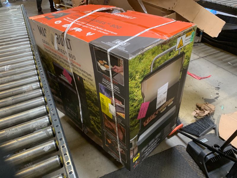 Photo 1 of Masterbuilt® Gravity Series® 800 Smoker Grill - Charcoal Grill plus Griddle Insert, Digital Control, App Connectivity, 800 Cooking Square Inches in Black, Model MB20040221