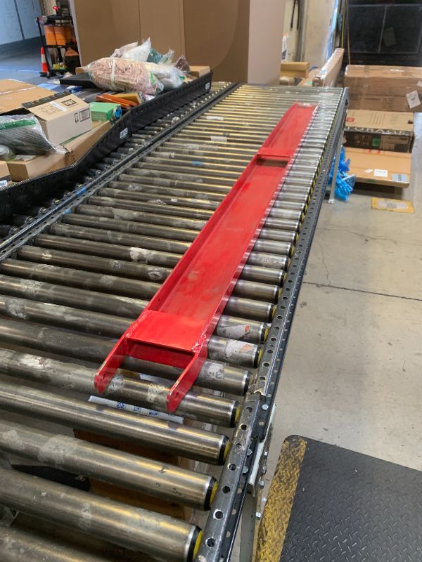 Photo 1 of 96" Pallet Forklift Extensions, Heavy Duty Fork Extensions 5500 LBS Capacity 5.3" Width for Forklifts, 1 Pair for Forklift Truck