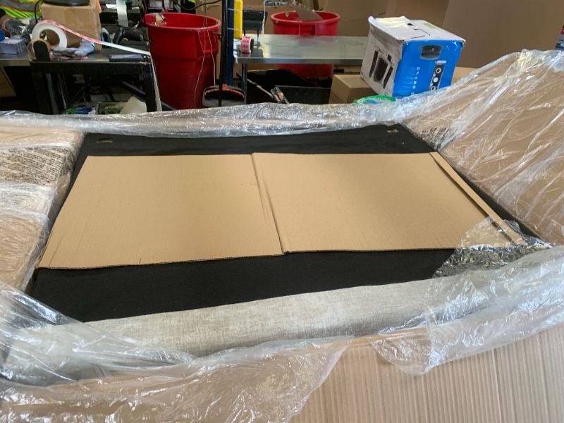 Photo 1 of Amsleekey Modular Sectional Sofa, 111.5" U-Shaped Corduroy Comfy Sectional Couches for Living Room, 3-Seater Cloud Couches with 2 Movable Ottomans, Flexible Combination Modern Deep Seat Sofa (Beige)