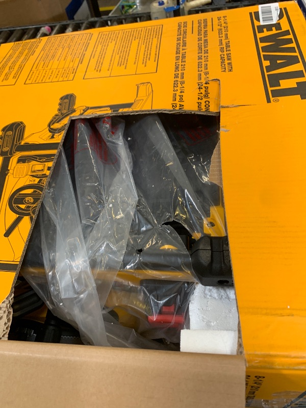 Photo 1 of DEWALT 15 Amp 8-1/4 in. Compact Portable Jobsite Table Saw (DWE7485)
