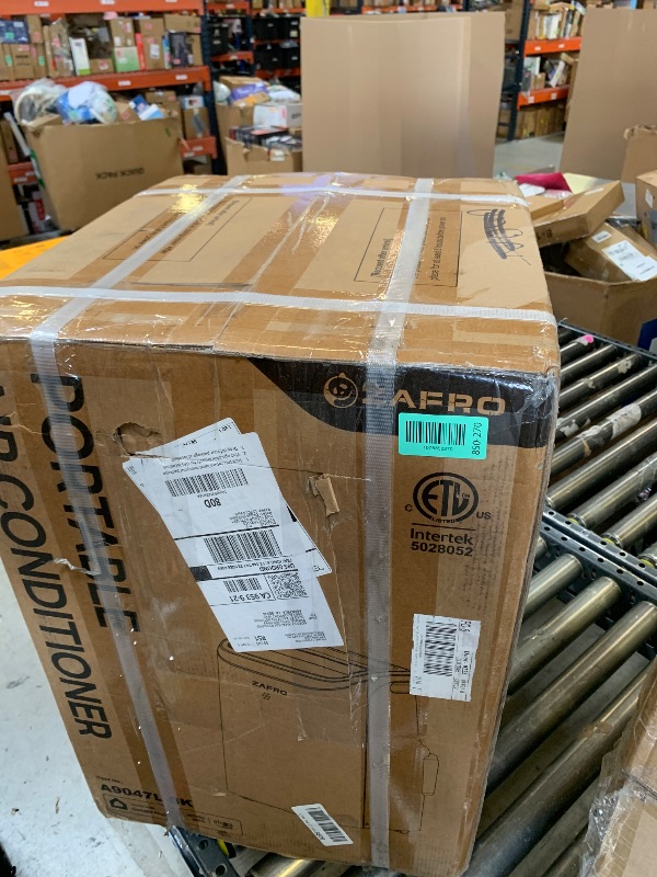 Photo 1 of ZAFRO Portable Air Conditioners, 10000 BTU (6000 BTU SACC), Portable AC with Drainage-free Cooling, Fan & Dehumidifier, Smart AC Unit with APP/Remote, 47dB Quiet, 24H Timer for Living Room, Bedroom
