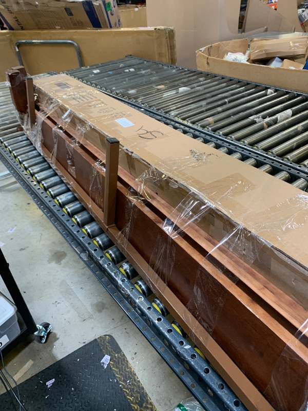 Photo 1 of Mellow Naturalista Grand - 12 Inch Solid Wood Platform Bed with Wooden Slats - No Box Spring Needed - Queen (Espresso)