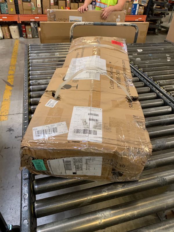 Photo 1 of Crowd Control Warehouse Set of 2 Stanchion Retractable Belt Barriers, 11 Foot 'Caution Do Not Enter' Belt Barrier with 40” Yellow Posts, Barriers with Heavy Duty Concrete Base, CCW Series RBB-100