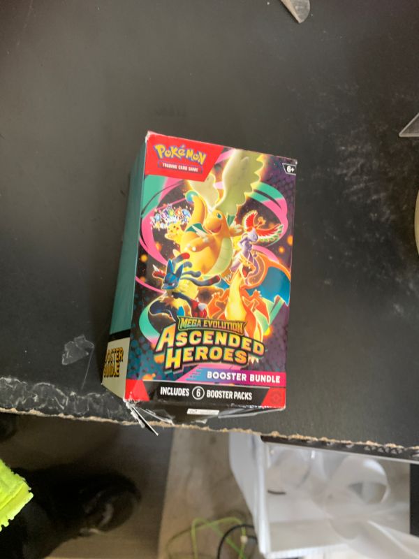 Photo 1 of Pokémon TCG: Mega Evolution—Ascended Heroes Booster Bundle