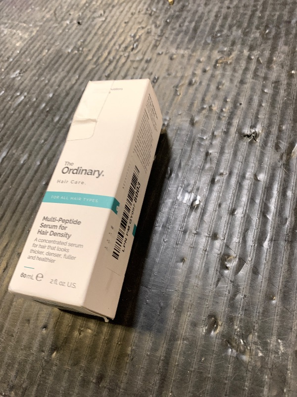 Photo 1 of The Ordinary Multi-Peptide Serum for Hair Density, Peptide-Powered Formula for Thicker, Fuller Looking Hair, 2 Fl Oz