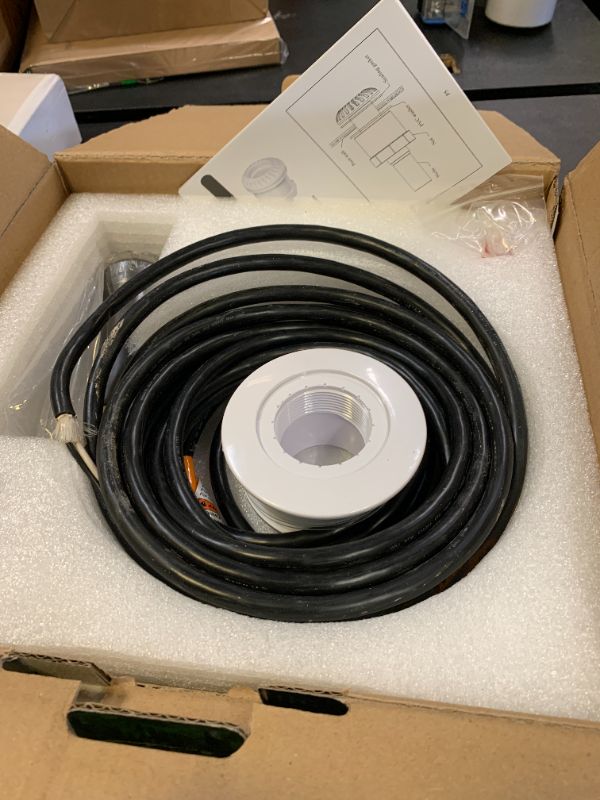 Photo 1 of Generalman Pool Lights for Inground Pool, Direct Replacement for Pentair GloBrite MicroBrite, 1.5 Inch LED Color Inground Pool & Spa Light, IP68 Waterproof, AC12V, 50 ft Cord