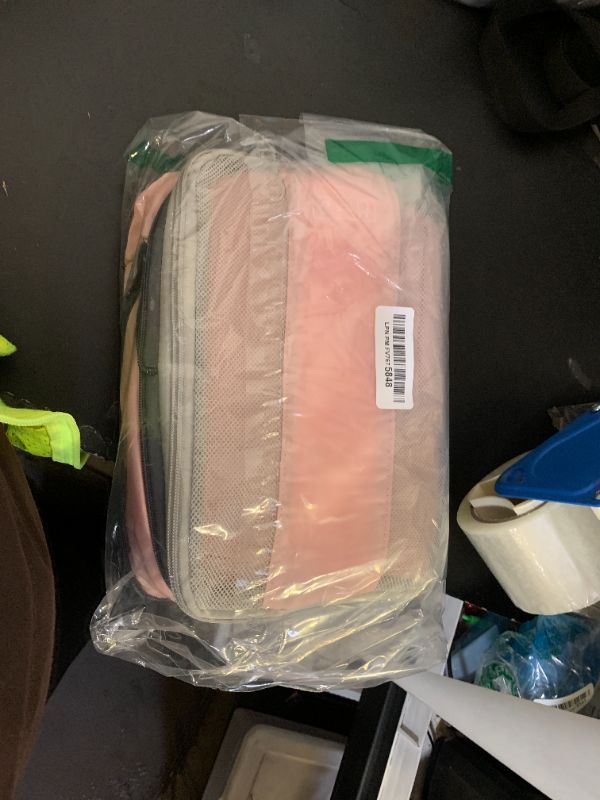 Photo 1 of 10 Set Compression Packing Cubes for Travel Essentials Women Mom,Compressible Expandable Packing Cubes for Suitcase,OlarHike Luggage Organizer Bags for Travel,Handy Helper for Organizing Clothes(Pink)