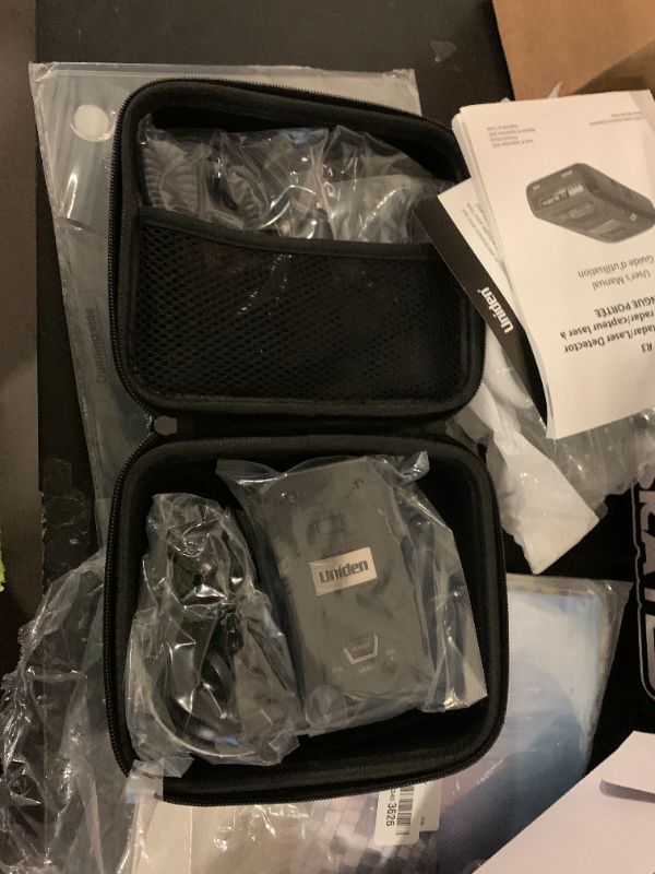 Photo 1 of Uniden R3 EXTREME LONG RANGE Laser/Radar Detector, Record Shattering Performance, Built-in GPS w/ Mute Memory, Voice Alerts, Red Light & Speed Camera Alerts, Multi-Color OLED Display , Black