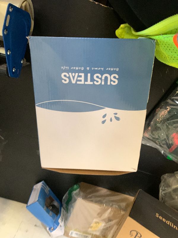 Photo 1 of SUSTEAS Stove Top Whistling Tea Kettle - Food Grade Stainless Steel Teakettle Teapot with Cool Touch Ergonomic Handle, With 1 Silicone Pinch Mitt Included, 2.64 Quart(RED)