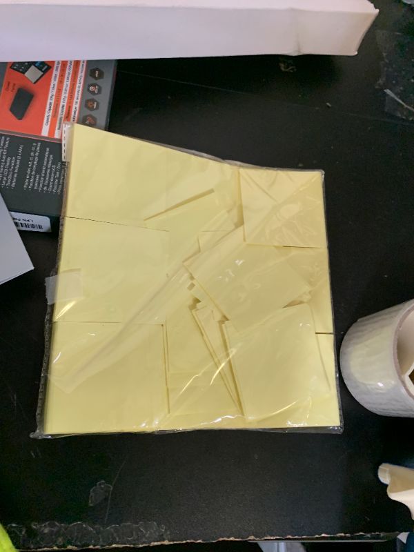 Photo 1 of (18 Pads) Pop Up Sticky Notes 3x3 Refills, Yellow Strong Adhesive Post, Suitable for Home, Office, School, Clean Removal