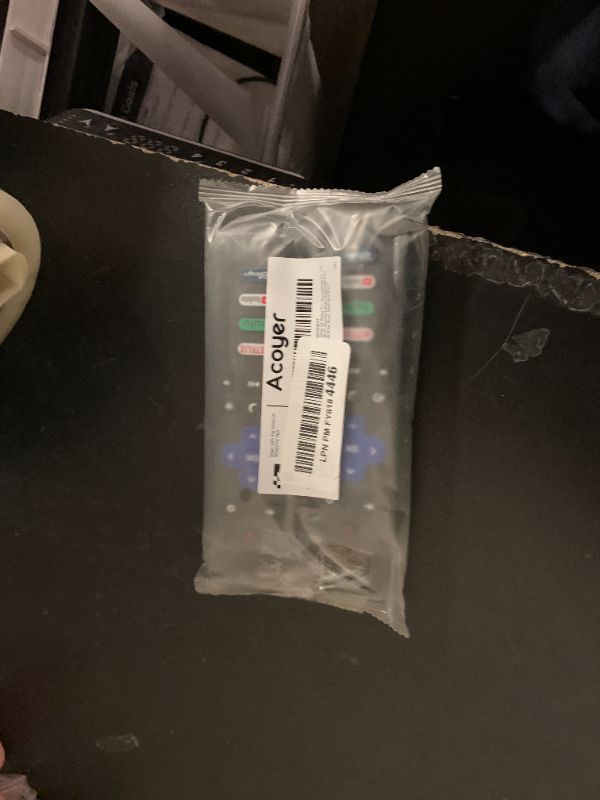 Photo 1 of (Pack of 2) Replacement Remote Control Only for Roku TV, Compatible for TCL Roku/Hisense Roku/Onn Roku/Sharp Roku/Element Roku/Westinghouse Roku/Philips Roku Smart TVs (Not for Roku Stick and Box)