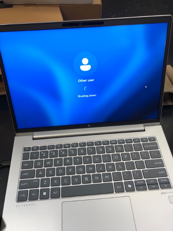 Photo 1 of HP EliteBook 645 G11 14" Notebook - WUXGA - AMD Ryzen 5 PRO 7535U - 16 GB - 512 GB SSD - English Keyboard - Pike Silver - AMD Chip - 1920 x 1200 - Windows 11 Pro - AMD Radeon Graphics - In-plane Switc