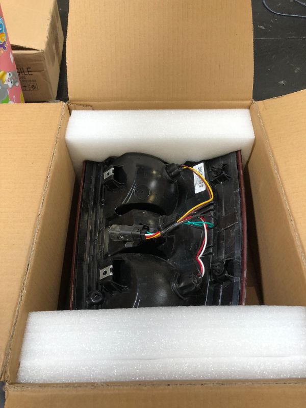 Photo 1 of Lathsy Tail Lights Red Bezel Compatible With 2019-2023 Dodge Ram 2500 Right Passenger Side Replace:68361714AD