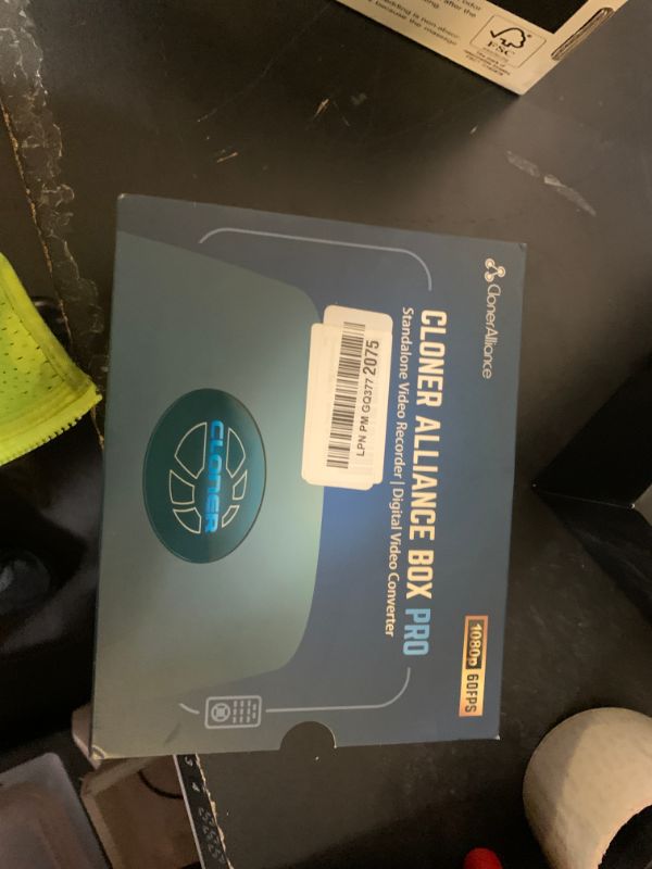 Photo 1 of ClonerAlliance Box Pro, 1080p@60fps Video Recorder, DVR with HDMI Capture, Playback on TV. RCA/YPbPr/VGA to Digital Converter. Schedule Recording. No PC Required.