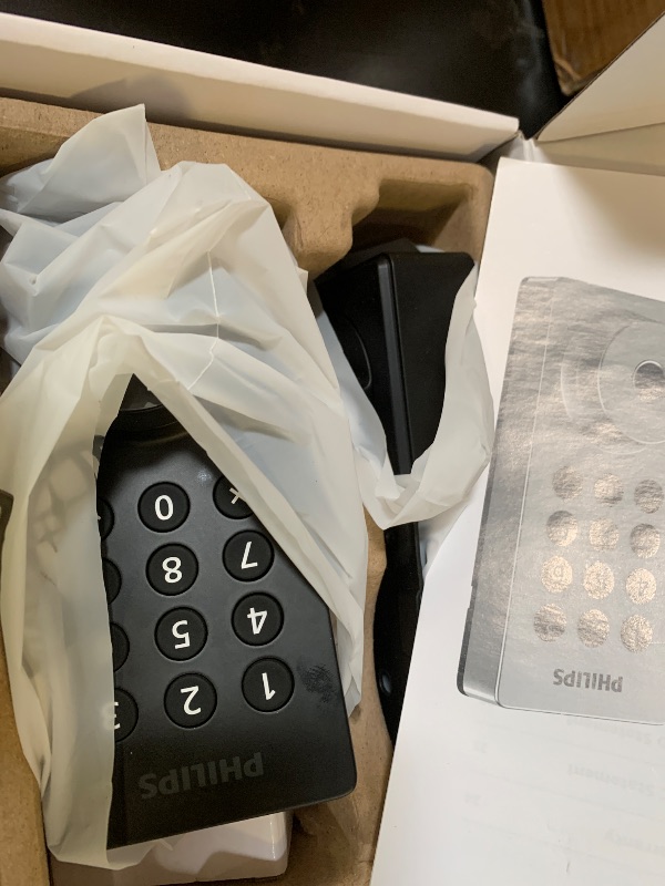 Photo 1 of Philips Wi-Fi Door Lock, WiFi Smart Lock Keyless Entry Deadbolt for Front Door, Compatible with Alexa & Google Assistant, Remote Control, Built-in WiFi, APP Fingerprint Passcode Unlock, Auto Locking