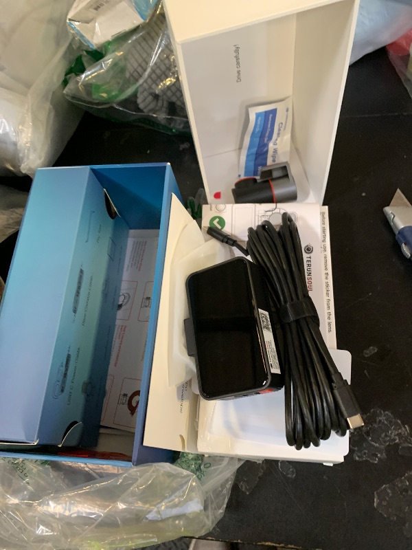 Photo 1 of TERUNSOUl 4K+4K Dash Cam Front and Rear, Free 128GB Card Included, 5.8GHz WiFi Dash Camera for Cars, Built-in GPS, G-Sensor, 170°Wide Angle, 3" IPS Screen, 24H Parking Mode, Support 512GB Max