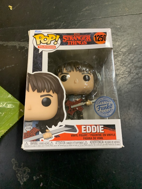 Photo 1 of Funko Pop TV: Stranger Things - Eddie (Target Exclusive) Vinyl Figure