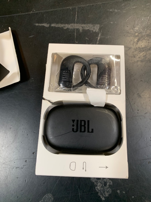 Photo 1 of JBL Endurance Peak 3 - Dust and Water Proof (IP68) True Wireless Active Earbuds, JBL Pure Bass Sound, Up to 50 Total Hours of Playback with Speed Charge, Ambient Aware & Talk Thru (Black)