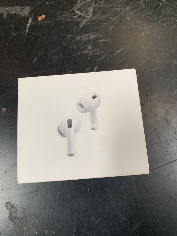 Photo 1 of Apple AirPods Pro 3 Wireless Earbuds, Active Noise Cancellation, Live Translation, Heart Rate Sensing, Hearing Aid Feature, Bluetooth Headphones, Spatial Audio, High-Fidelity Sound, USB-C Charging