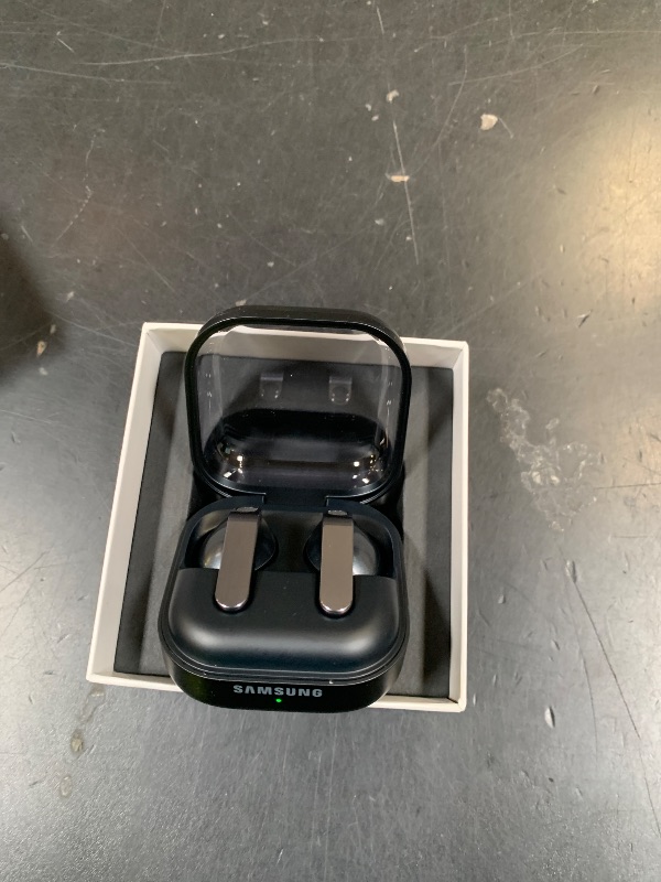 Photo 1 of Samsung Galaxy Buds 4 (2026) AI True Wireless Bluetooth Earbuds, Noise Cancelling, Hi-Res Audio, 1-Way Speaker, New Fit, IP54, Live Translation, Black [US Version, 2 Yr Warranty]