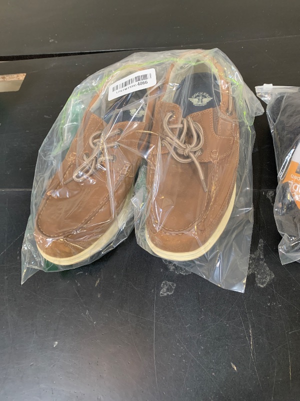 Photo 1 of Dockers Men's Beacon Boat Shoe, Dark Tan, 9