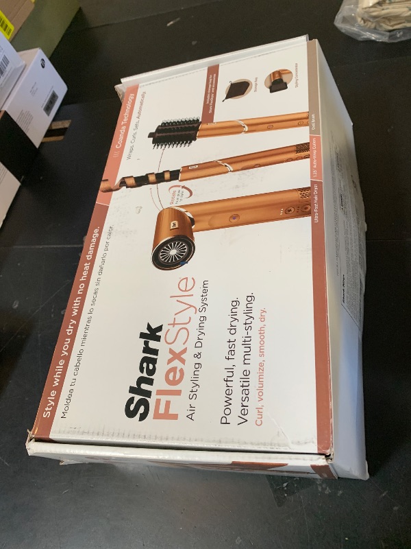 Photo 1 of Shark FlexStyle® (Special Edition) | Air Styling & Drying System | Powerful Hair Dryer Brush & Multi-Styler | Auto-Wrap Curlers, Oval Brush, Concentrator, & Storage Bag Included | Copper | HD433CP