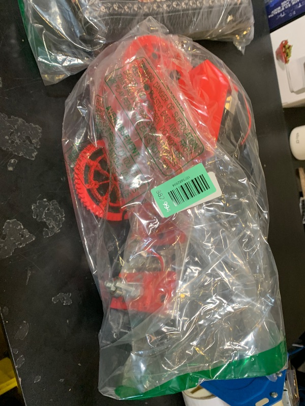 Photo 1 of 3D Printing Filament Making Machine, Desktop 3D Printer Extruder Filament Maker with Digital Display, Temperature/Speed Adjustable, Recycling PET Plastic Bottle into 3D Printing Filament (Red)