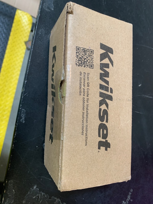 Photo 1 of Kwikset Hancock Interior Passage Door Knob, Handle For Closet and Hallway Doors, Non-Locking Doorknob in Matte Black, with Microban Protection