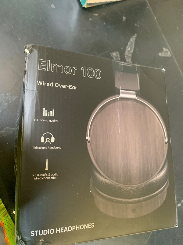 Photo 1 of SEJJ Wired Studio Headphones with 32?, Professional Over-Ear Monitor Headset for Recording Mixing DJ Podcast Audiophile, Detachable Cables & Comfortable Protein Leather, Stereo for Computer Guitar Amp
