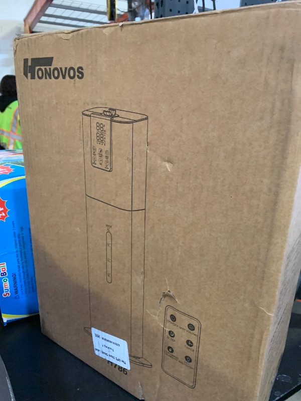 Photo 1 of Honovos Smart Humidifiers Large Room Bedroom Home, 2.11Gal(8L) Quiet Top Fill Cool Mist Humidifier, Smart App & Remote Control, 3 Speed Humidifier with 360° Nozzle, Humidity Setting for Baby Office