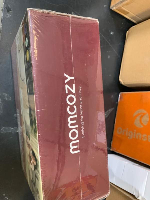 Photo 1 of Momcozy M5 Smart APP Controlled Wearable Breast Pump, Hands-Free Wireless Electric Pump, 3 Modes 9 Suction Levels, BPA-Free, Portable Lightweight, 24mm Flange, 2-Pack Cozy Red