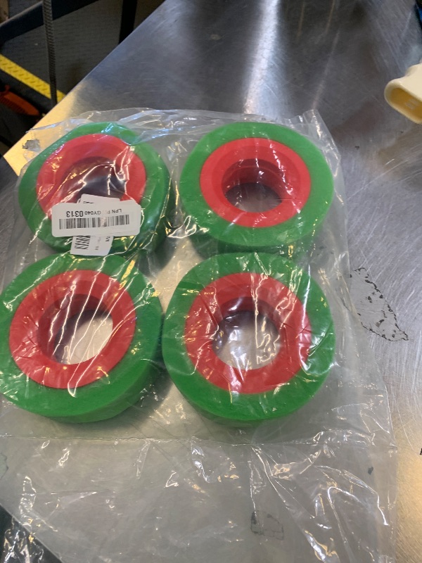 Photo 1 of 1.9 Tire Foam,4PCS 1.9" Dual Stage Closed Cell Inner Soft Outer Foam Inserts for 1/10 Scale RC Crawler Axial SCX10 90046 TRX4 Rock Crawler Tires 120mm