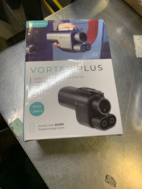 Photo 1 of Lectron NACS to CCS Electric Vehicle Adapter with Interlock - (500A/1,000V) - Compatible with Tesla Superchargers - CCS1 EV Fast Charging with Vortex Plus [Check Automaker for Compatibility] - UL 2252