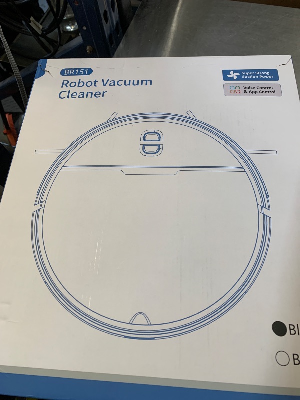 Photo 1 of Robot Vacuum and Mop Combo, 2300Pa Strong Suction, 2-in-1 Dust Box and Water Tank, Works with Alexa/Google Assistant, Long Runtime, Schedule, Quiet, Ideal for Hard Floors, Low-Pile Carpets and Pets
