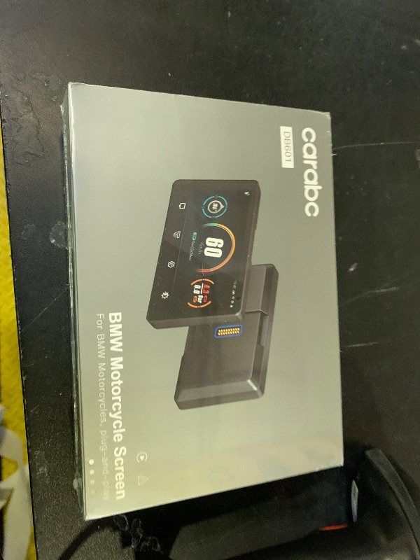 Photo 1 of CARABC DB601 for BMW Motorcycles Touchscreen,Plug & Play Smart Display,Support CarPlay/Android Auto,IP68 Waterproof,60Fps,Built-in GPS,Data Reading