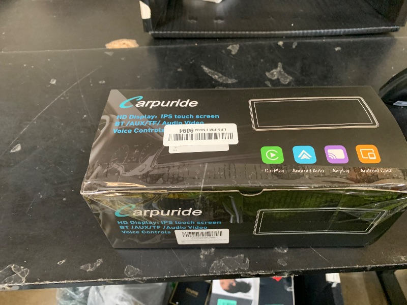 Photo 1 of Carpuride W903 Wireless Carplay & Android Auto with Dash Cam - 9.3" HD IPS Touch Car Play Screen for Car, 4K Front & 1080P Rear Camera, Loop Recording, Bluetooth Audio, Mirror Link, GPS, Siri