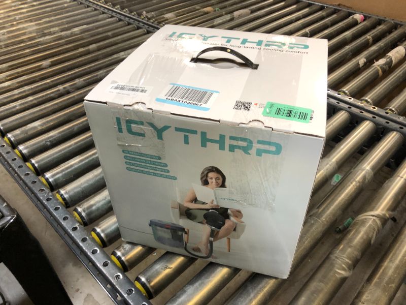 Photo 1 of Cold Therapy Machine with Programmable Timer, Ice-Machine-for-Knee-After-Surgery, Knee Replacement Recovery Equipment, Cryotherapy Pain Relief w/Compression Pad for Shoulder, Ankle (Gray)