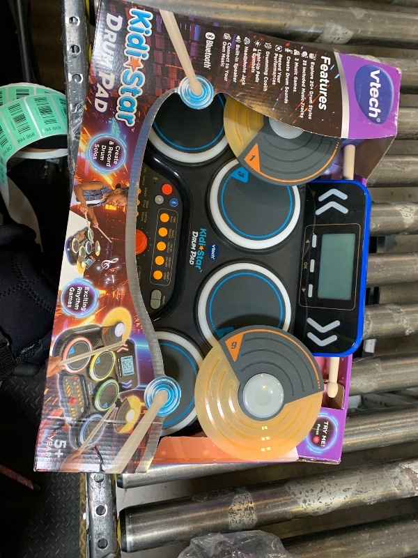 Photo 1 of VTech Kidi Star Drum Pad, Black